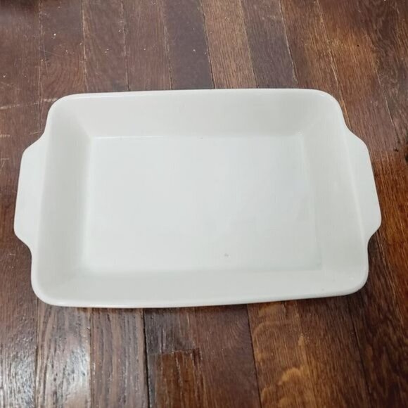 Vintage MCM 1970's Capri Bake Serve n Store Augratin Orange Flower Baking Dish - Picture 2 of 12